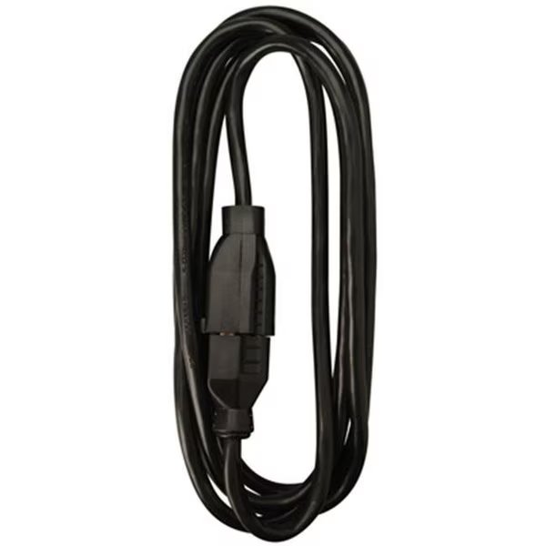 Master Electrician 02211ME 16-3 Black Extension Cord - 10 ft., Master Electronics, Mfr#: 239277
