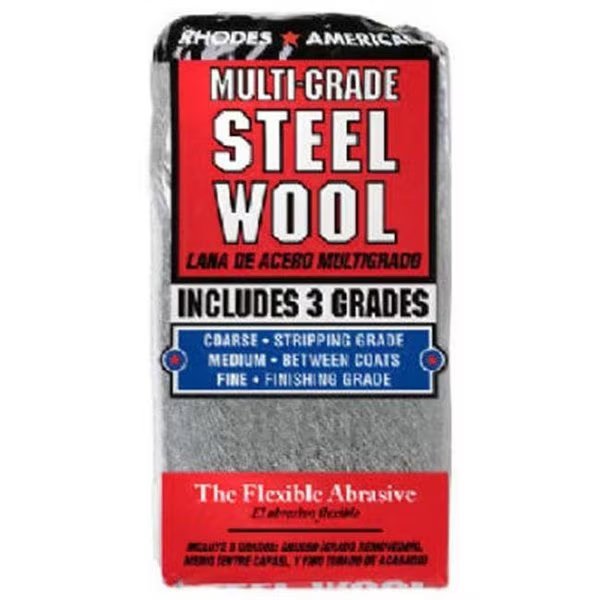 Homax Products 10121114 12 Pack Steel Wool Pad Assorted, Homax, Mfr#: 745072