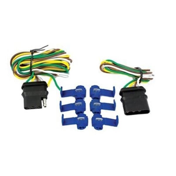 UE110100 4 Way Flat Trailer & Vehicle Wiring Kit, Overtime, Mfr#: OV135602