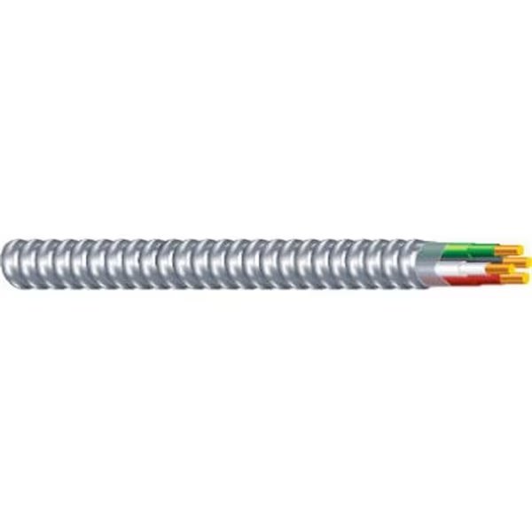 AFC Cable Systems 2101S22-AFC 25 ft. 14-2 THHN Metal Clad Cable With Green Ground; Aluminum, Afc Cable Systems, Mfr#: 626223