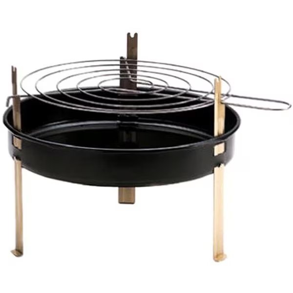 5 12 in. Round Table Top Barbecue Grill, Heat Wave, Mfr#: HE947785