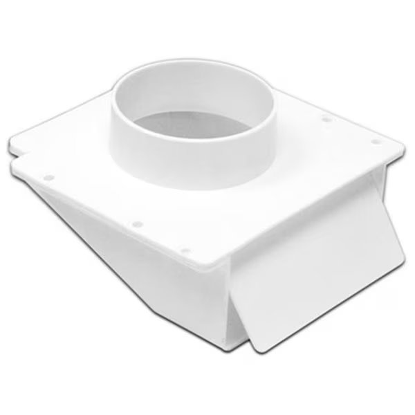 Lambro 143WP 4 in. Plastic Under Eave Vent, Lambro Industries Inc, Mfr#: 157229