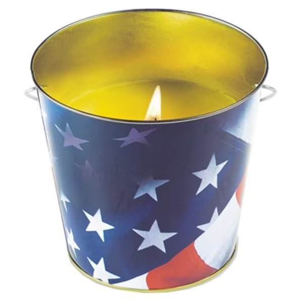 Lamplight Farms 1412122 16 oz. Citronella Metal Flag Bucket, Lamplight Farms, Mfr#: 104844