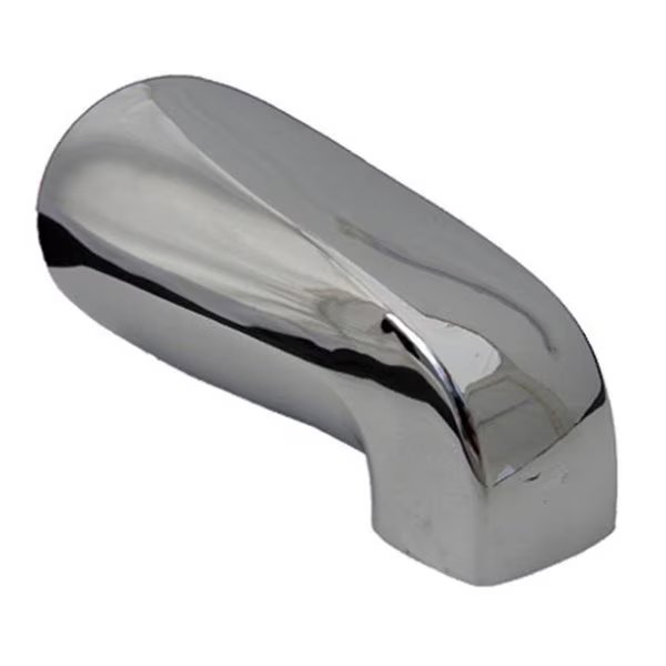 08-1011 0.62 in. Chrome Bath Tub Spout, Made-To-Order, Mfr#: MA878701