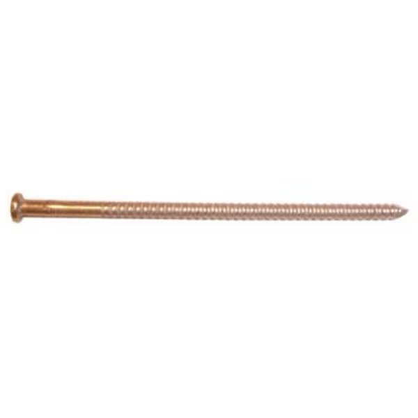 Common Nail, 2 in L, 6D, Stainless Steel, Maze Nails, Mfr#: 593475