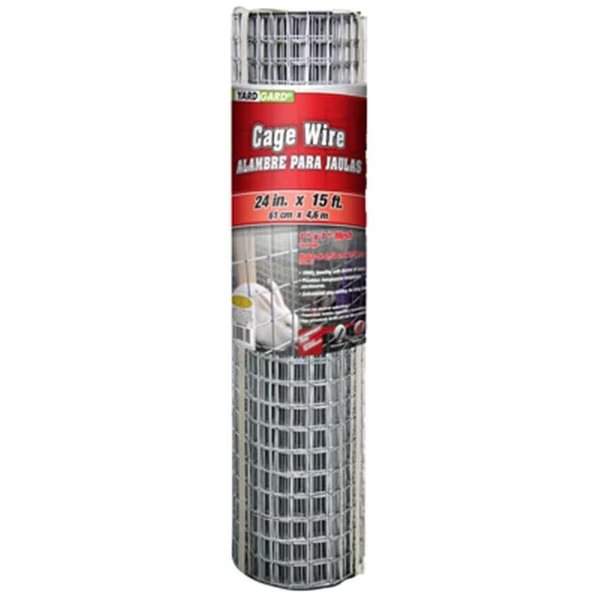 Midwest Air 309311A 24 in. x 15 ft. Galvanized Welded Wire, 1 in. Mesh, Midwest Airlines, Mfr#: MI574044