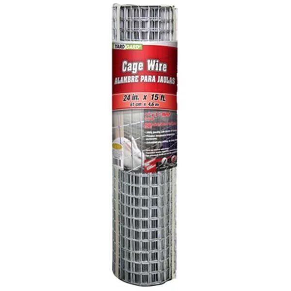 Midwest Air 309311A 24 in. x 15 ft. Galvanized Welded Wire; 1 in. Mesh, Midwest Airlines, Mfr#: 181329