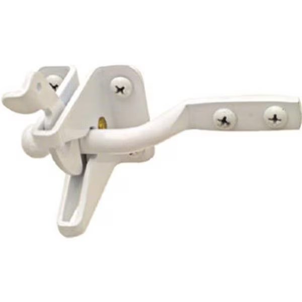 N262-105 White Automatic Gate Latch, Eat-In, Mfr#: EA865778