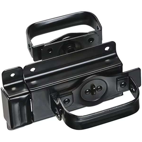 N101-576 Swinging Heavy Duty Door Latch - Black, Greengrass, Mfr#: GR136111