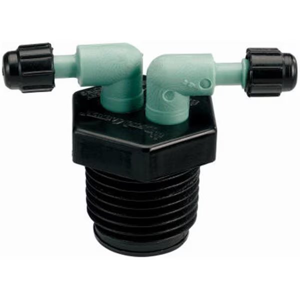 67035 0.5 in. Male Pipe Thread 2 Port Manifold, Bbqplus, Mfr#: BB834529