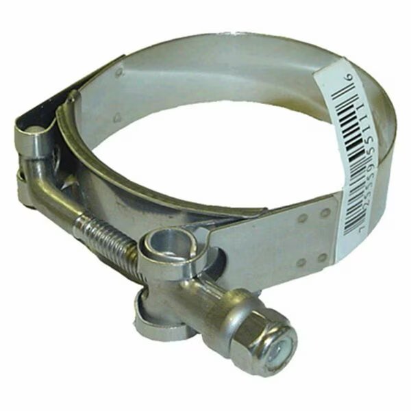 Stainless Steel- T-Bolt Clamp- 304 Banded Clamps, Apache, Mfr#: 149434