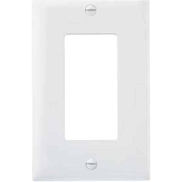 TP26WCP10 Nylon Wall Plate1 GangWhite, Nextgen, Mfr#: NE570263