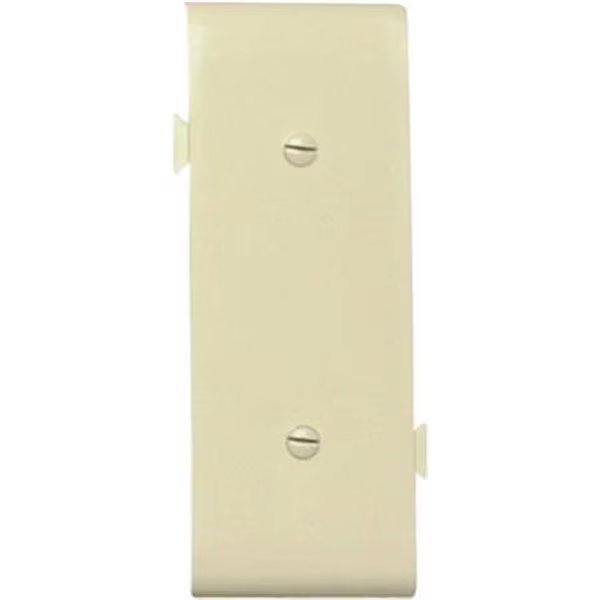 PJSC14I Blank Center Section Sectional Nylon Wall Plate; Ivory, Nextgen, Mfr#: NE601530