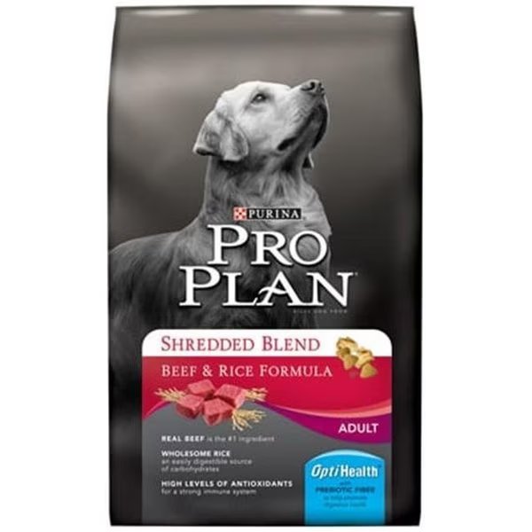 Purina 13058 Proplan Shredded Beef & Rice Dog Food - 6Lbs., Purina, Mfr#: 164121
