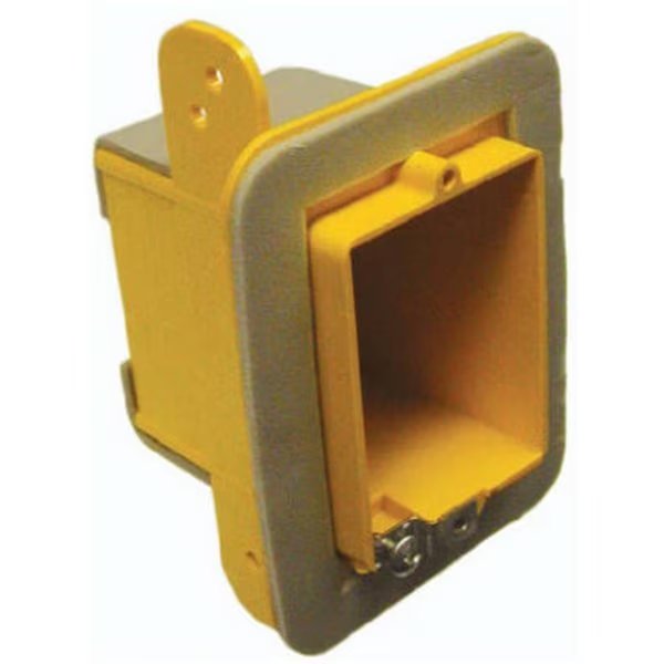 Electrical Box, 46.10546875 cu in, Outlet Box Type, 1 Gang(s), Thermoplastic Resin, Boombox, Mfr#: BO570410