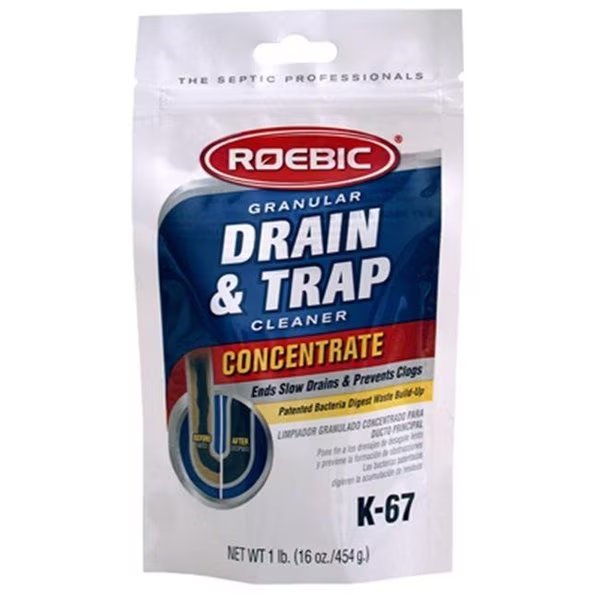 Roebic K-67BAG-12 Concentrate Bacterial Drain & Trap Cleaner - 16 oz., Roebic, Mfr#: 148733