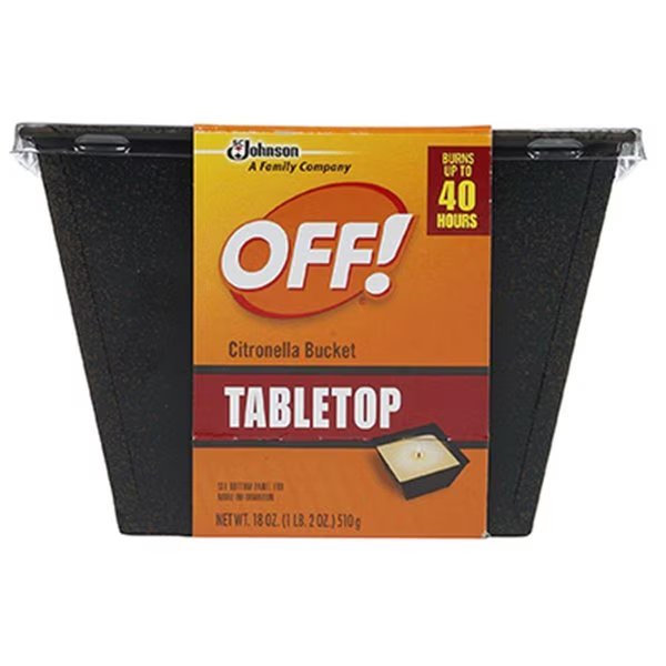 70801 19 oz. Citronella Single Wick Bucket, Off, Mfr#: OF574567