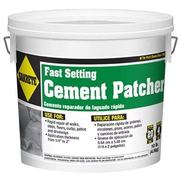 Sakrete 60205004 10 lbs. Fast Set Cement Patcher, Sakrete, Mfr#: 648602