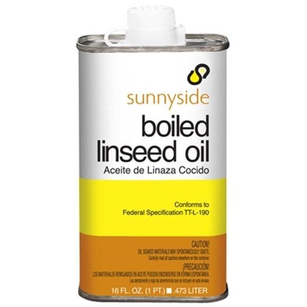 Sunnyside 87216 Boiled Linseed Oil; Pint, Sunnyside, Mfr#: 204214