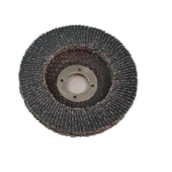 427-73120Z 120 Grit Zirconia Flap Disc - 7 x 0.63-11 in., Virginia Abrasives, Mfr#: 611873