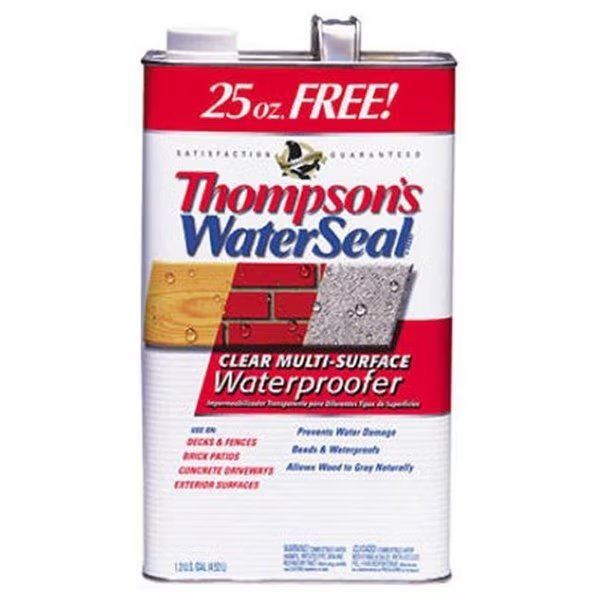 Thompsons Waterseal 24111 1.2 Gallon Multi Surface Water Seal; Clear, Thompsons Waterseal, Mfr#: 126971