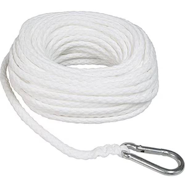 50013047 Anchor Line; White - 0.38 in. x 100 ft., Olympian Athlete, Mfr#: OL136873