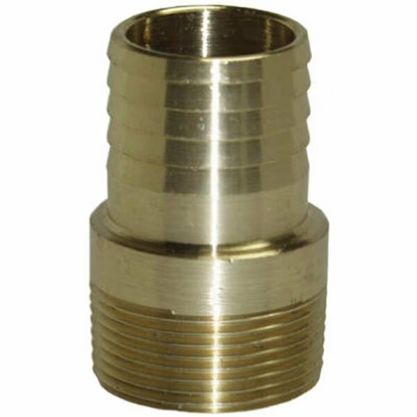 MA75NL 0.75 in. Yellow Brass - Male Adapter With Barbed End, Water Source, Mfr#: 122298