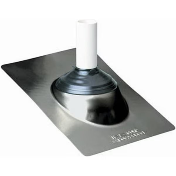 IPS 81710 0.01 x 14.5 in. 3 N 1 Adjustable Galvanized Roof Flashing; Pack Of 20, Ips, Mfr#: 153902