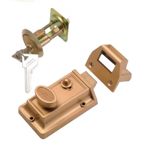 Belwith Products 1105 Brass Night Latch & Cylinder, Belwith Products, Mfr#: 778835