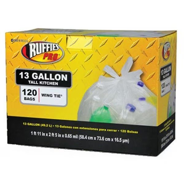 Berry Plastics 1124915 Recycling Bags; 120 Count 13 Gallon, Berry Plastics, Mfr#: 329763