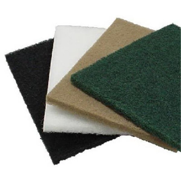 Virginia Abrasives 416-54187 12.75 x 5.88 in. Thick Pad - White; Pack of 5, Virginia Abrasives, Mfr#: 759776