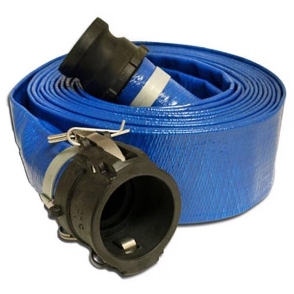 98138044 2 in. x 25 ft. PVC Discharge Hose Coupled Poly C x E Assembly, Propation, Mfr#: PR2671303