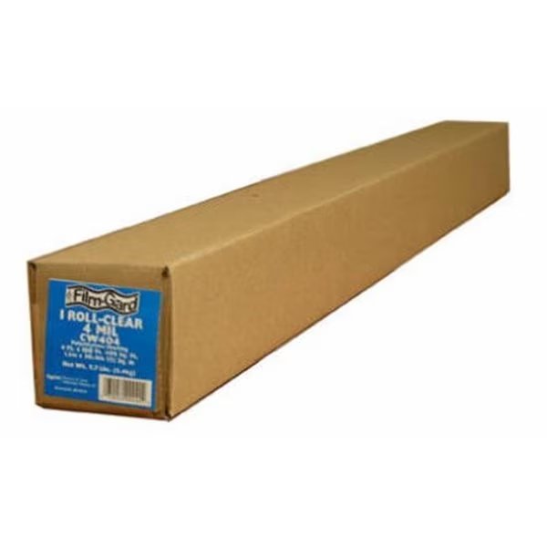 Berry Plastics 625948 20 x 50 ft. 4 Mil; Clear Polyethylene Film, Berry Plastics, Mfr#: 490557