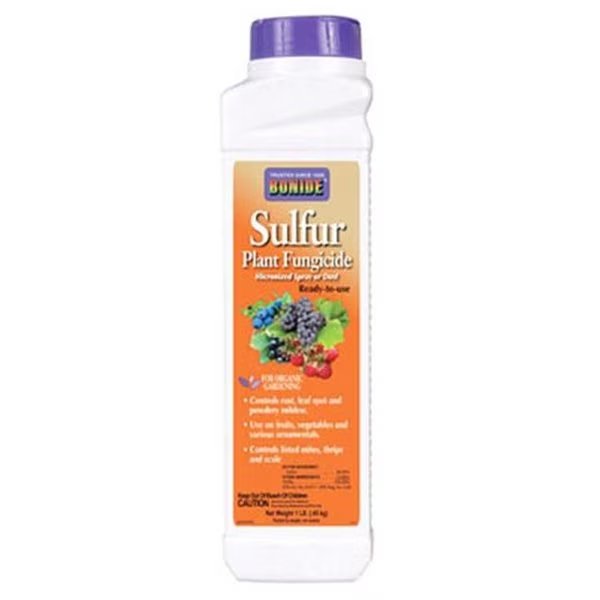 Bonide Products 141 1 lbs. Sulfur Plant Fungicide Micronized Spray Or Dust, Bonide Products, Mfr#: 176775