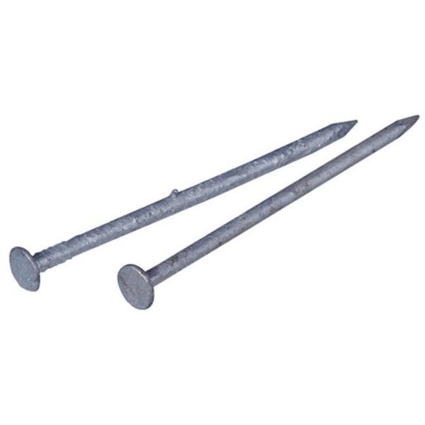 Common Nail, 60D, Steel, Galvanized Finish, Hillman, Mfr#: 195723