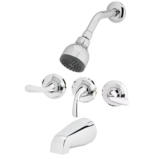 Non-Pressure Balancing Shower Faucet, Chrome, Seatsolutions, Mfr#: SE2671517