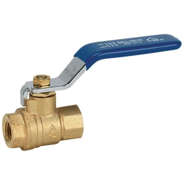 116-2-2-2 2 in. Full Port Ball Valve- Female Pipe Thread- Forged Brass, Homewerks, Mfr#: 164797