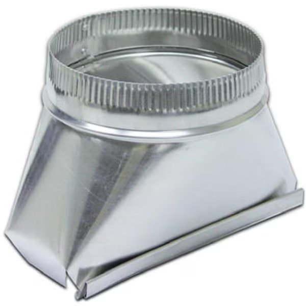 Lambro 123IND 7 in. Round Aluminum Transition Fitting, Lambro Industries Inc, Mfr#: 753392