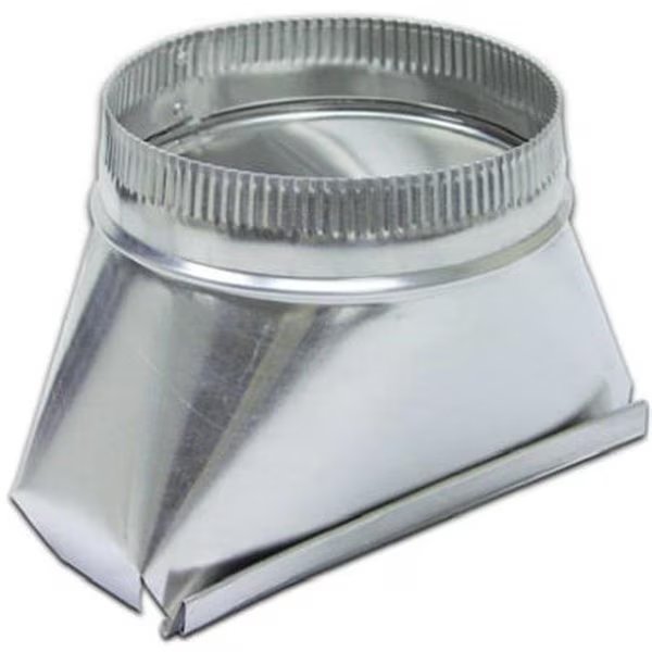 Lambro 121IND 5 in. Round Aluminum Transition Fitting, Lambro Industries Inc, Mfr#: 753376