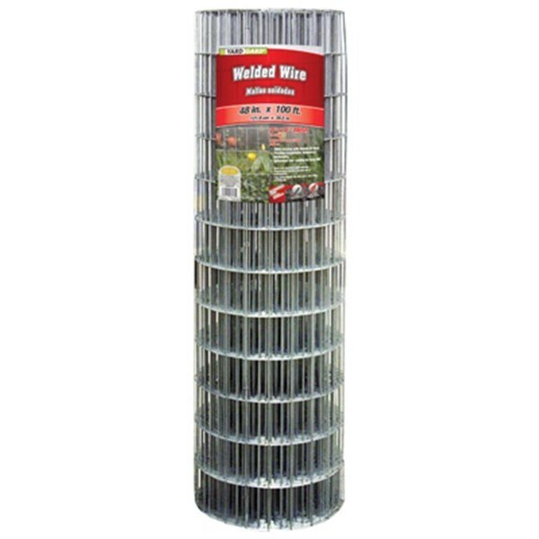 Midwest Air 48 in. x 100 ft. 4 x 2 in. Mesh Galvanized Welded Wire, Midwest Airlines, Mfr#: MI576671
