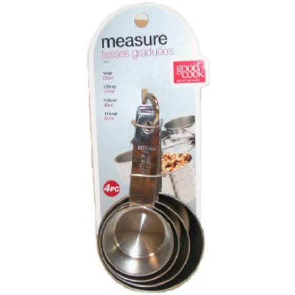Good Cook 19850 4 Piece Measuring Cup Set, Good Cook, Mfr#: 247687