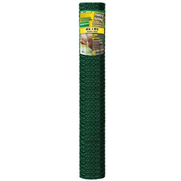 308457B 48 in. x 50 ft. Green PVC Poultry Netting, Grilltown, Mfr#: GR589932