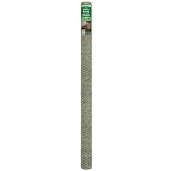 Midwest Air 308447B 72 in. x 50 ft. Galvanized Poultry Netting, Midwest Airlines, Mfr#: 125698