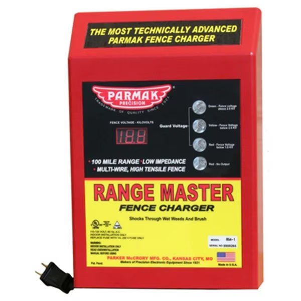 RM-1 Digital Fence Charger, Parker Mc Crory, Mfr#: PA576788