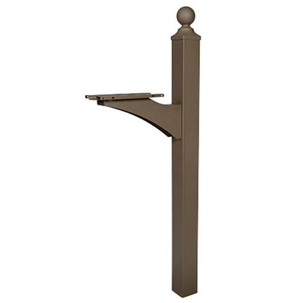 Solar Group LP000BZ0 10.8 x 4.2 in. Landover Decorative Mailbox Cross Arm Post - Bronze, Solar Group, Mfr#: 182315