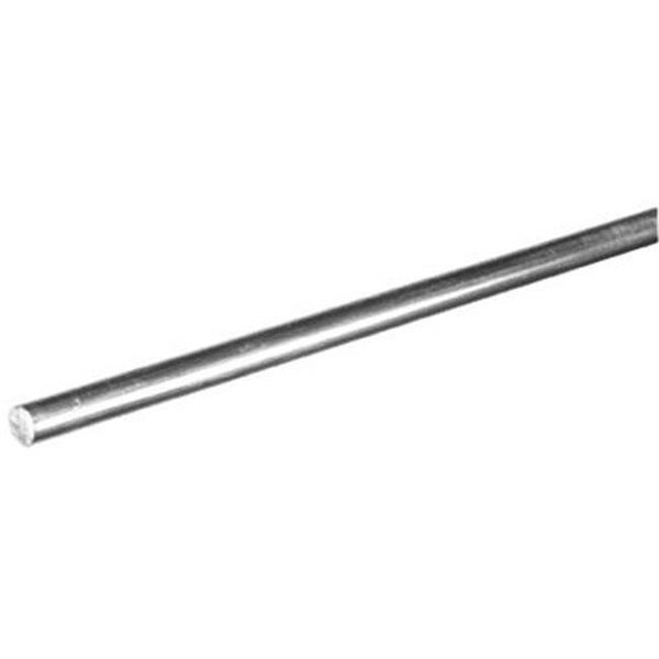 Boltmaster 11271 0.25 x 48 in. Round Aluminum Rod, Steelworks, Mfr#: 134522