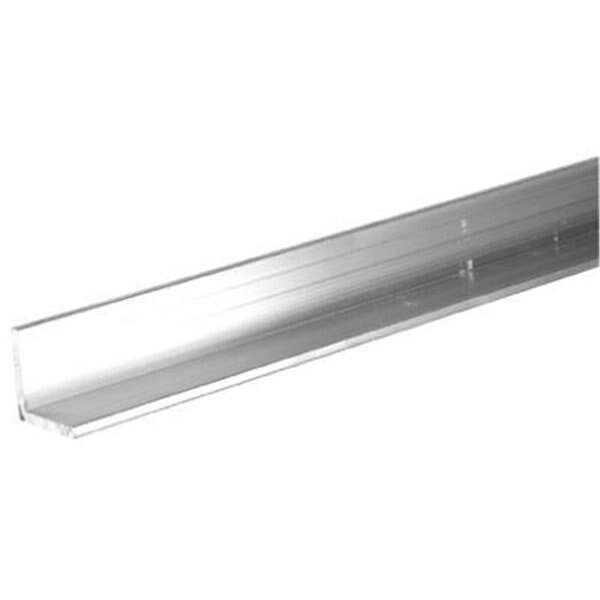 11343 0.13 x 2 x 48 in. Aluminum Angle, Steelworks, Mfr#: 134542