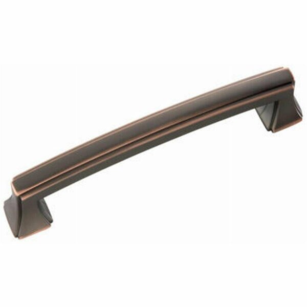 P3233-OBH 128 mm. Cabinet Pull- Oil Rubbed Bronze Highlighted, Belwith Products, Mfr#: 124288