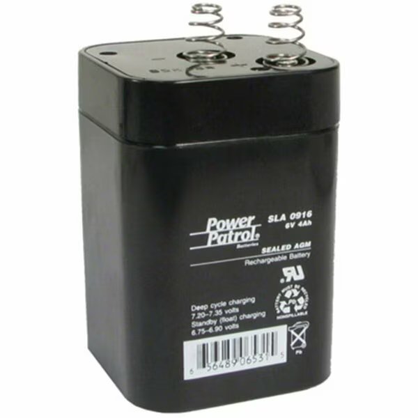 Sealed Lead Acid Battery - 6V- 5A, Interstate Batteries, Mfr#: 149870