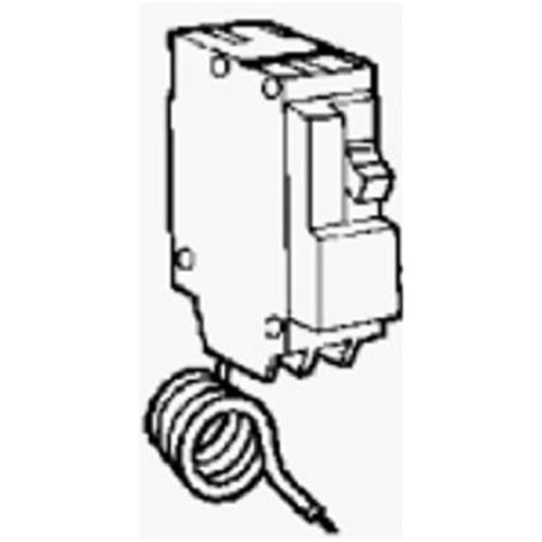 Circuit Breaker, THQL Series, 15A, 1 Pole, 120/240V AC, 10kA at 120/240V AC, Standard10, Mfr#: ST574785